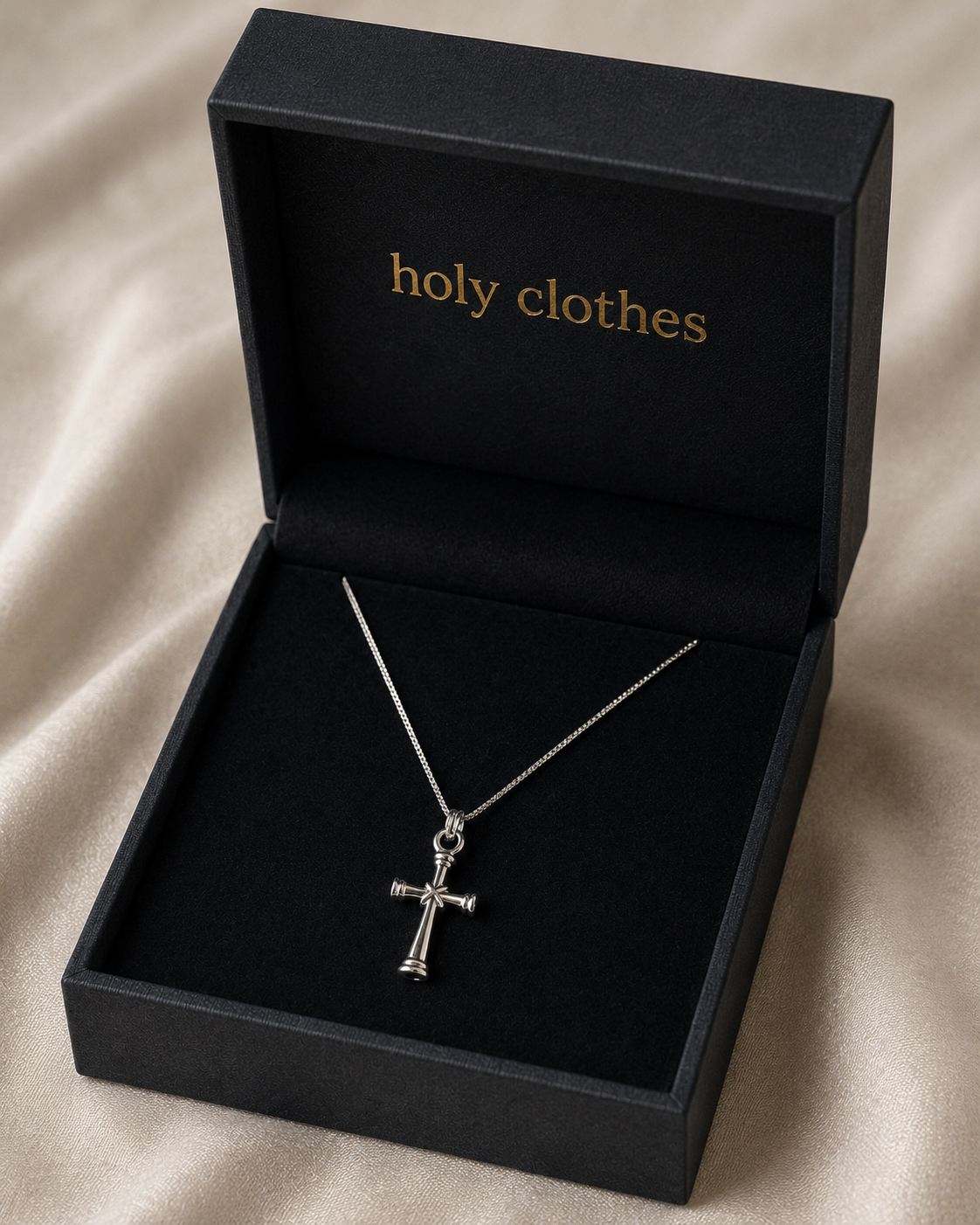 Cross Silver Necklace