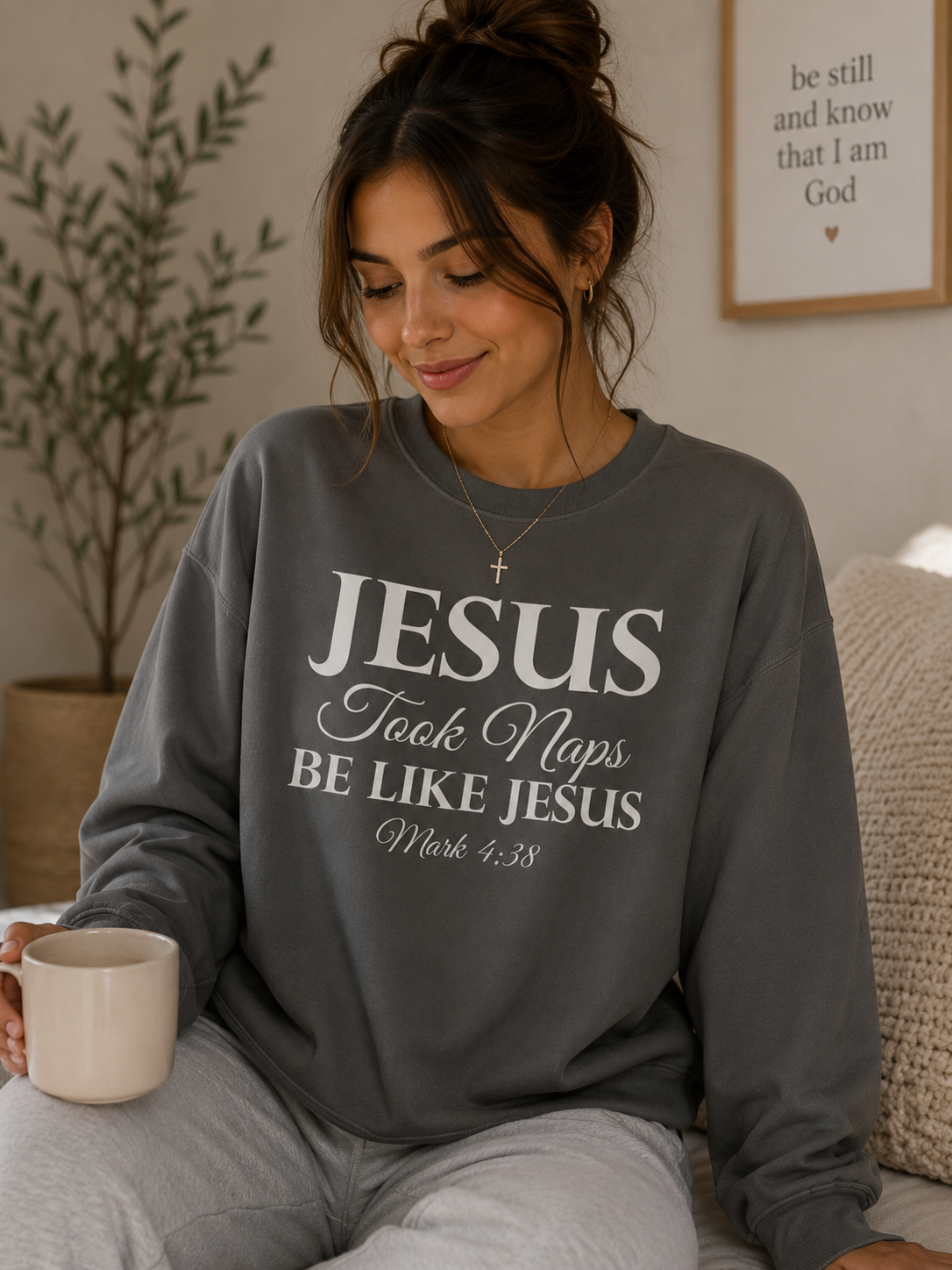 Jesus Took Naps Be Like Jesus Sweat Shirt