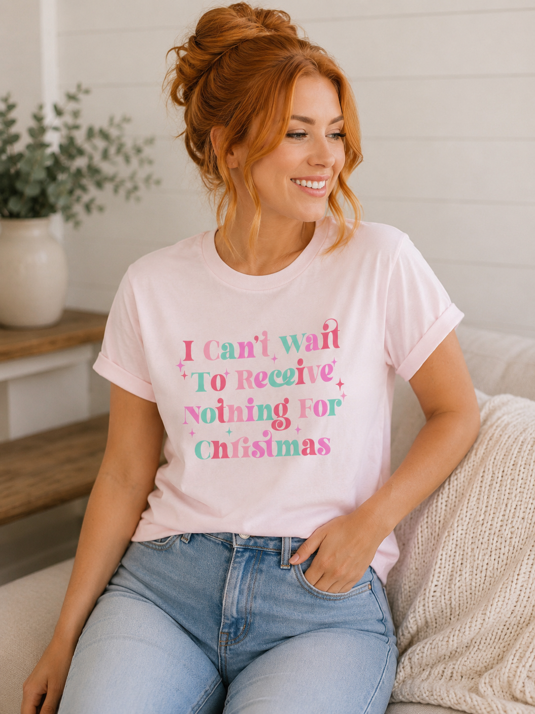 I Can't Wait To Receive Nothing For Christmas Tee