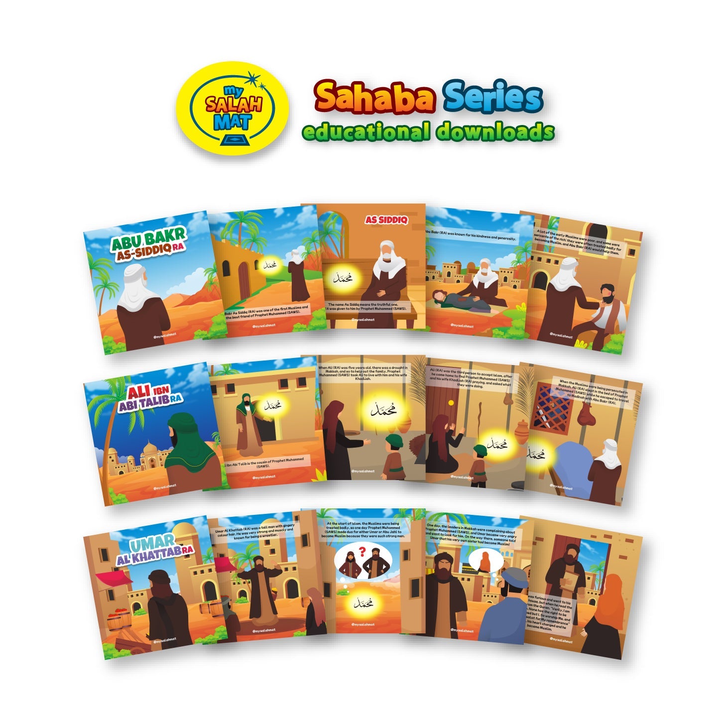 Sahaba Series | Educational Downloads | Instant Download